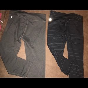 2 Fabletics leggings